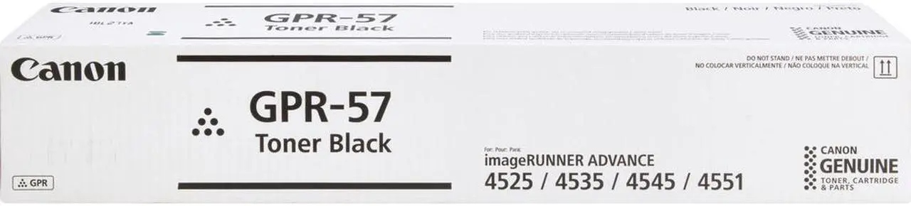 Cartouche de toner Canon GPR-57 véritable - Noir - Rendement de 42 100 pages