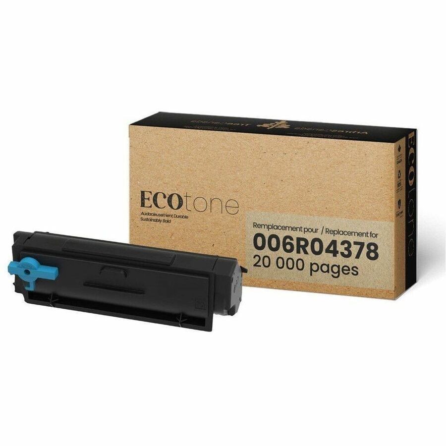 Cartouche de toner noir Ecotone RXE4378 remis à neuf