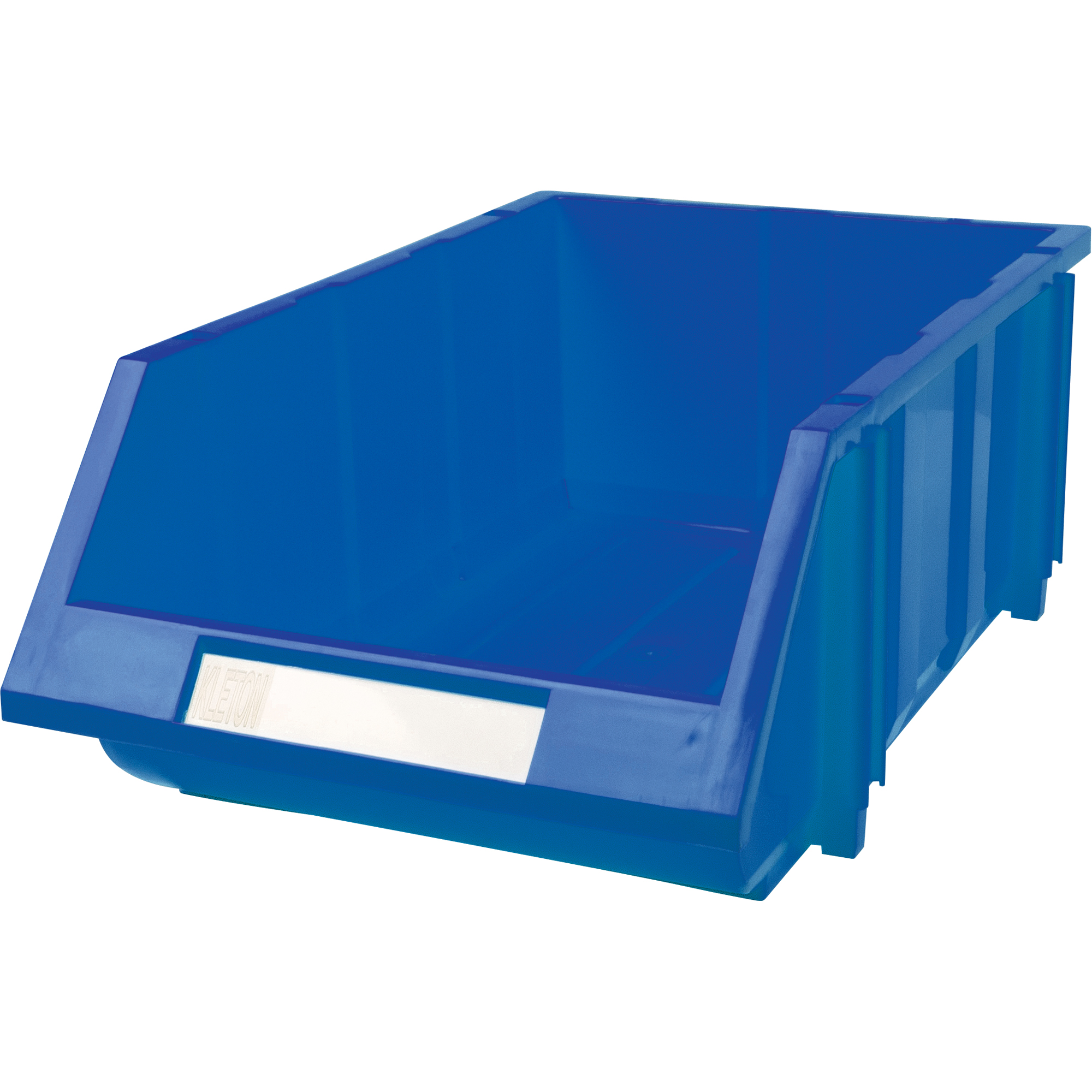 Stack & Hang Storage Bin, 11-13/16" W x 7" H x 17-11/16" D, Blue