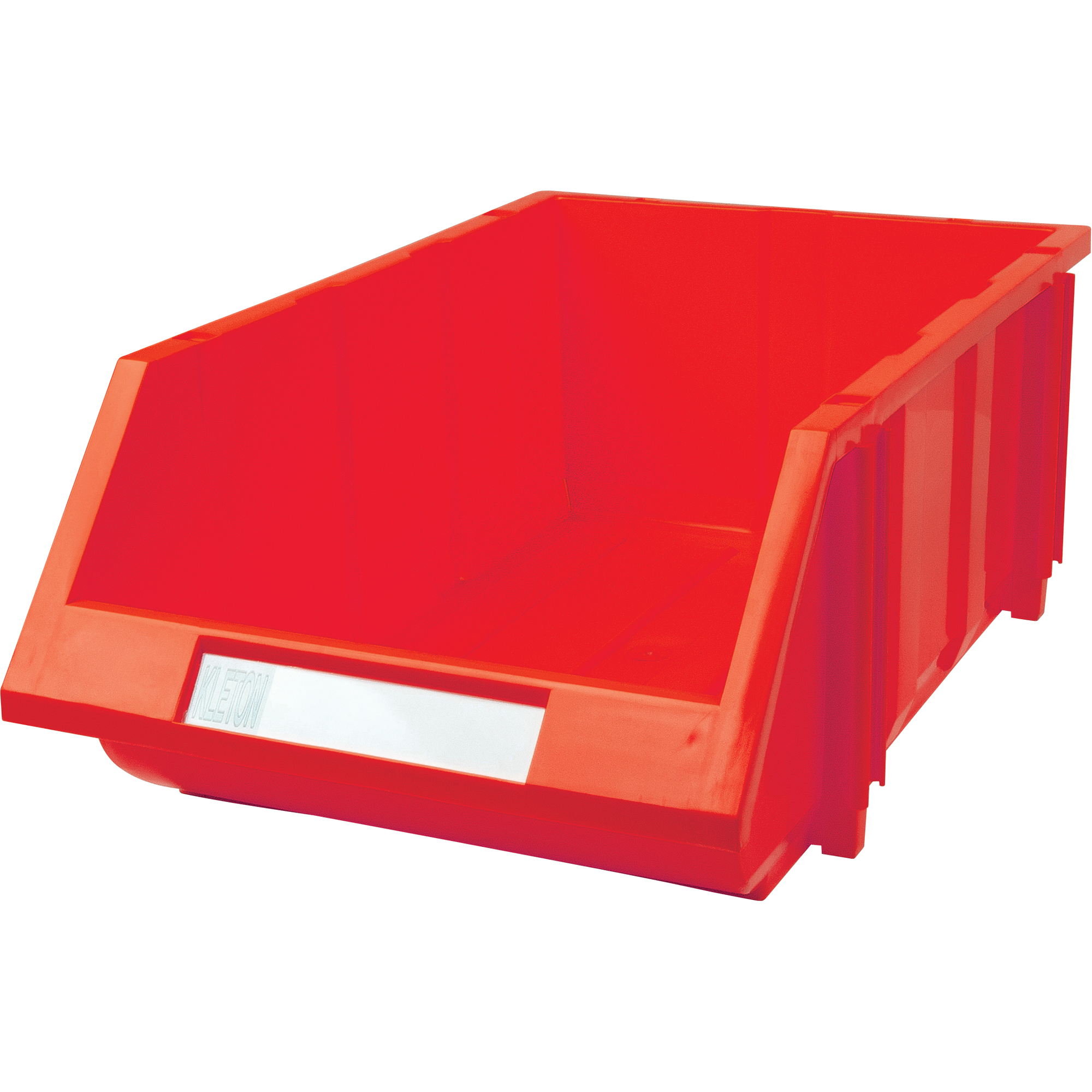 Stack & Hang Storage Bin, 11-13/16" W x 7" H, Red