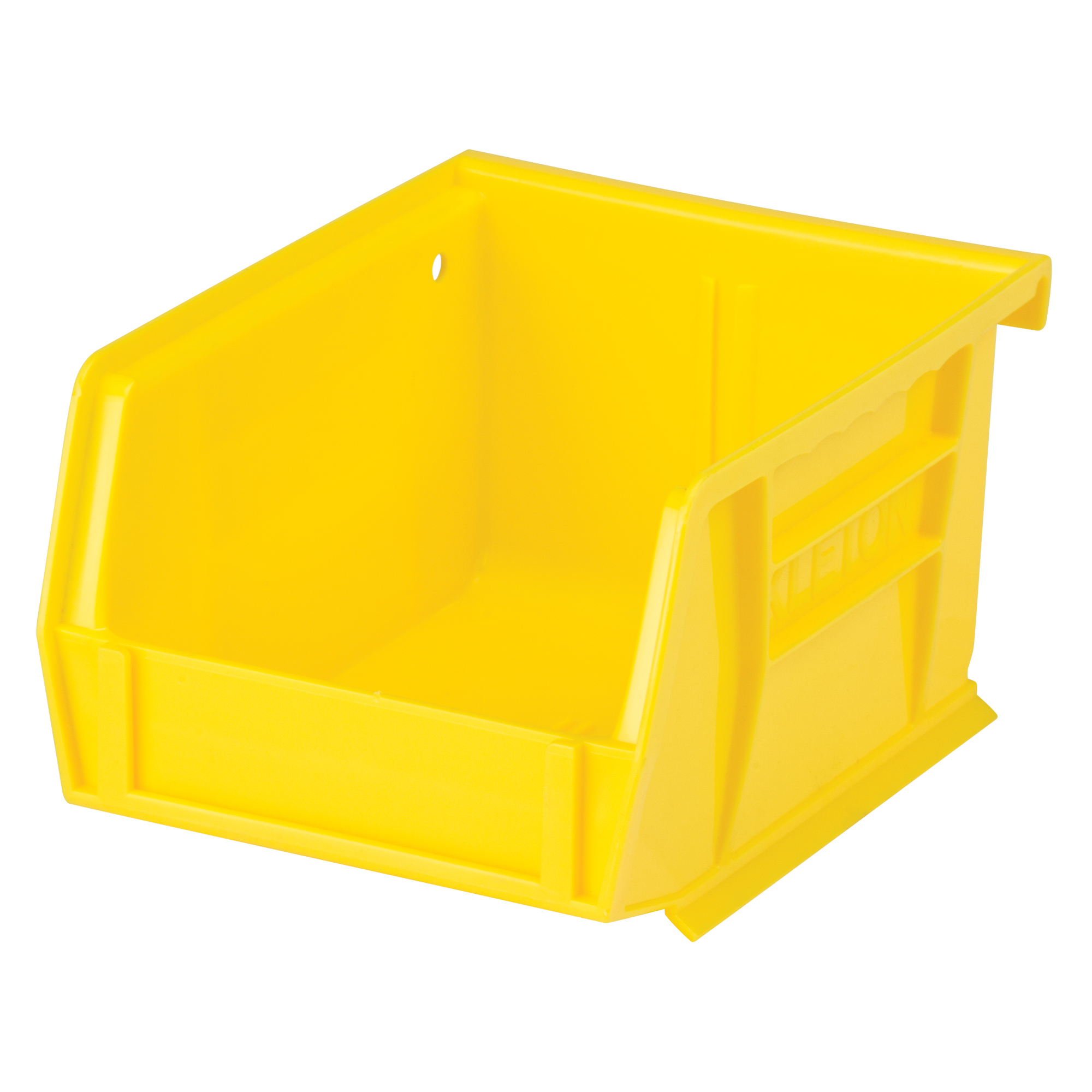 Bac de rangement empilable et suspendable, 4-1/8" L x 3" H x 5-3/8" P, Jaune