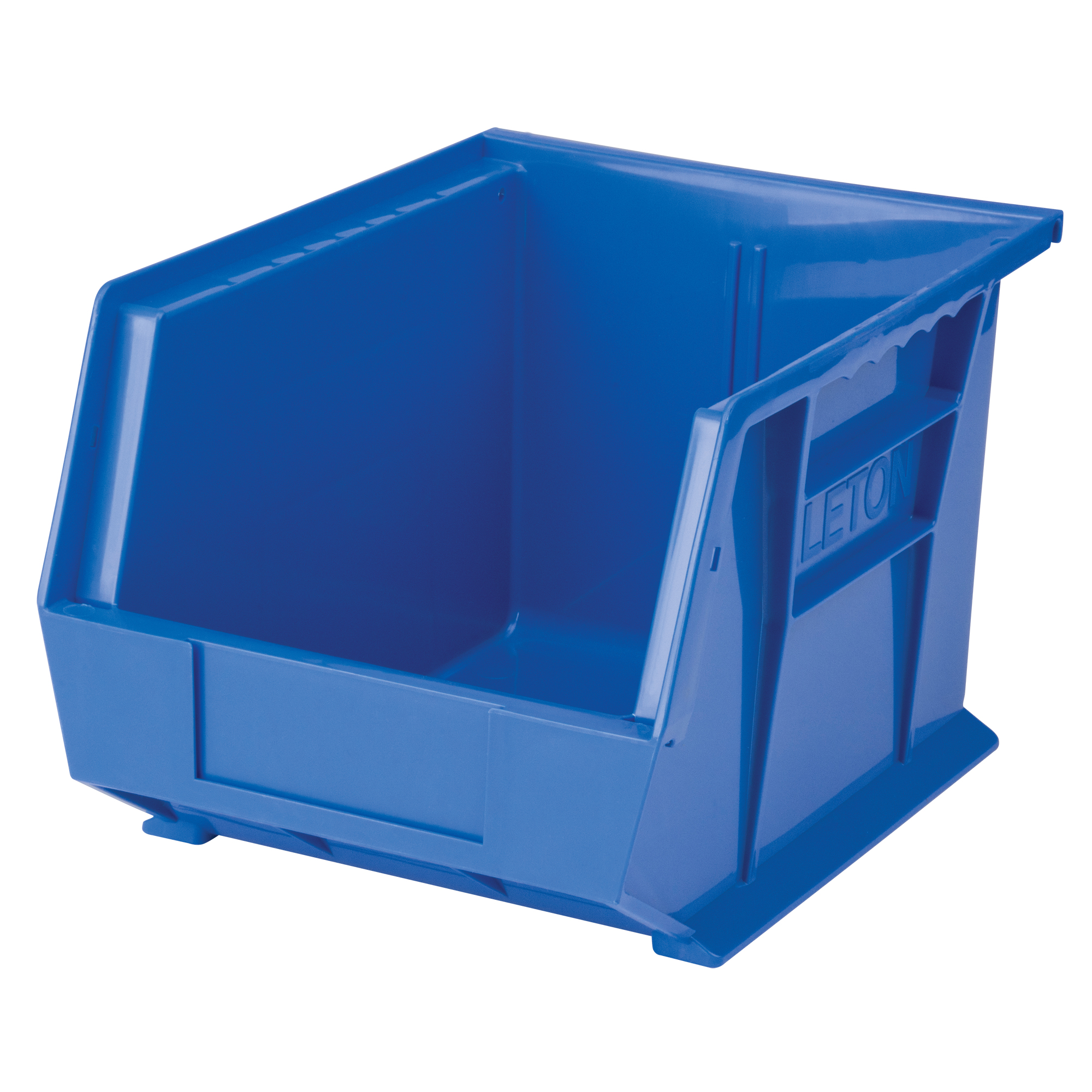 Stack & Hang Storage Bin, 8.25"W x 7"H x 10.75"D, Blue