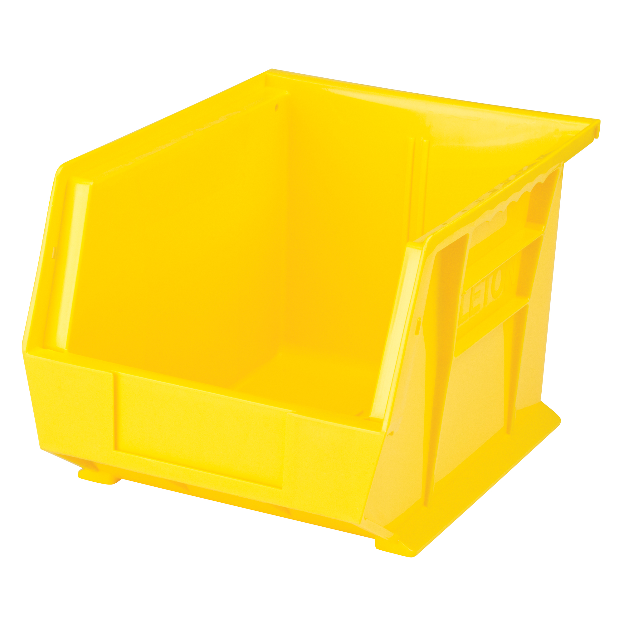 Yellow Stack & Hang Bin - 8.25" W x 7" H x 10.75" D