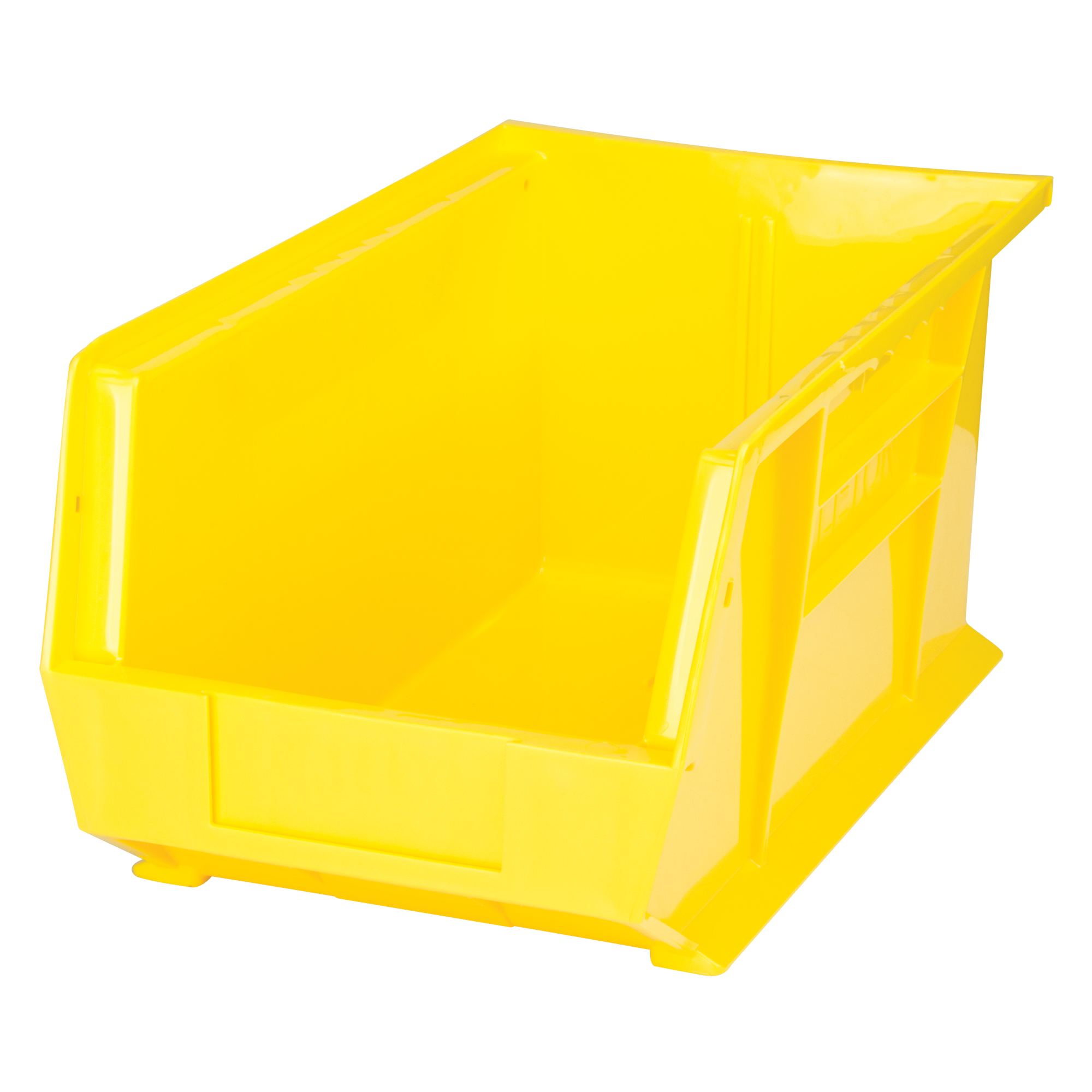 Yellow Stack & Hang Bin - 8.25" W x 7" H x 14.75" D
