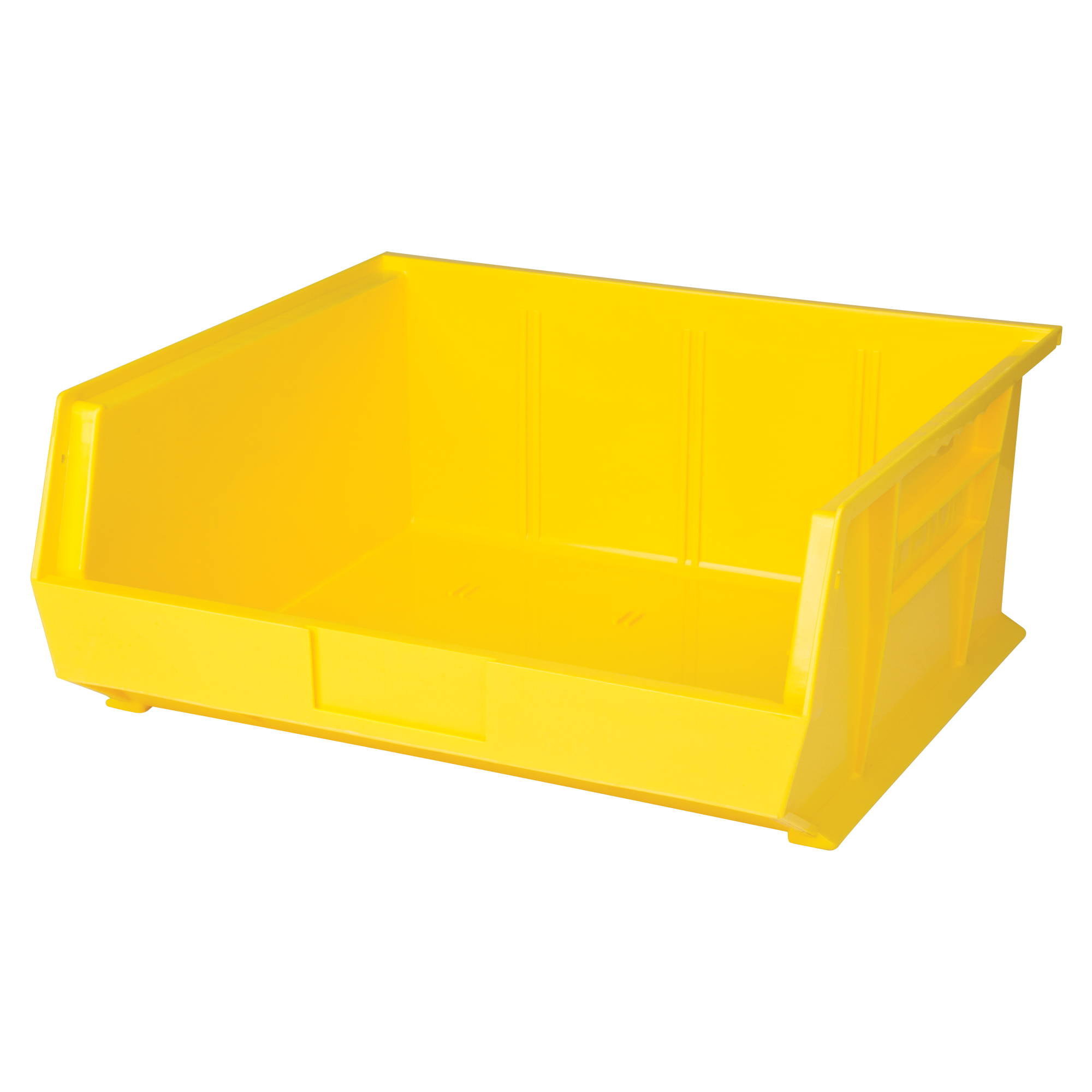 Yellow Stack & Hang Bin, 16.5" W x 7" H x 14.75" D