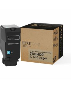 Ecotone RLEX71C1HC0 Cyan Remanufactured Toner Cartridge