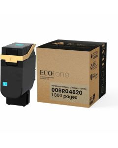 Ecotone RXE4820 Remanufactured Laser Toner Cartridge - Alternative for Xerox 006R04820 - Cyan — Supply Solution