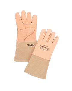 Premium Comfoflex™ Pigskin Welding Gloves, Large — Size: Large, Leather Palm Type: Pigskin Leather, Length: 14 in. — Supply S