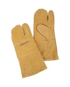 Comfoflex™ One-Finger Welding Mitt, Split Cowhide, Large — Size: Large, Leather Palm Type: Split Cowhide, Length: 14 in. — Su