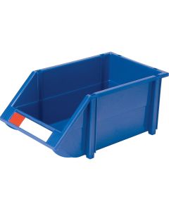 Stack & Hang Storage Bin, 8-3/16" W x 6-3/16" H x 14" D, Blue