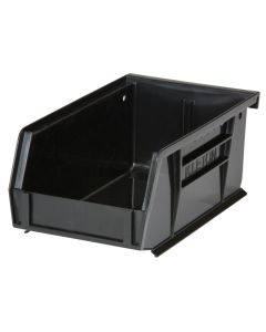 Stack & Hang Bin, 4-1/8" W x 3" H x 7-3/8" D, Black
