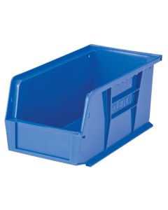 Stack & Hang Bin, 5-1/2" W x 5" H x 10-7/8" D, Blue — Colour: Blue, Capacity: 30 lbs., Outside Width: 5-1/2" — Supply Solutio