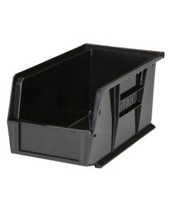 Stack & Hang Bin, 5-1/2" W x 5" H x 10-7/8" D, Black — Colour: Black, Capacity: 30 lbs., Outside Width: 5-1/2" — Supply Solut