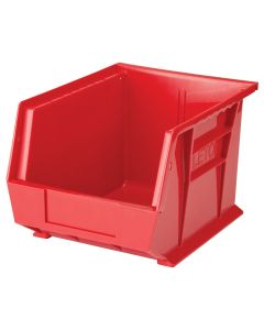 Red Stack & Hang Storage Bin, 8.25" W x 7" H x 10.75" D