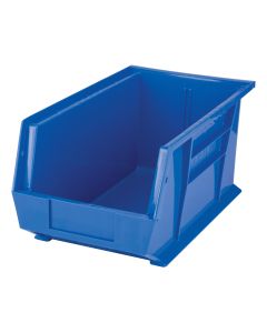 Stack & Hang Storage Bin, 8.25"W x 7"H x 14.75"D, Blue