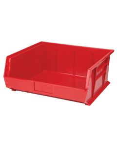 Stack & Hang Storage Bin, 16.5" W x 7" H, Red