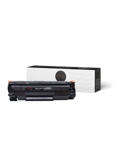 Premium Tone Toner Cartridge - Alternative for Canon no.125 - Hewlett Packard CB435A / CB436A / CE285A - Black — Supply Solut