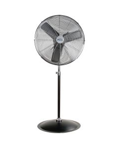 26" Industrial 3-Speed Oscillating Pedestal Air Circulator Fan