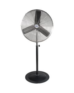 30" Industrial Pedestal Air Circulating Fan, 3-Speed