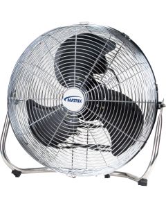 18" Commercial High-Velocity 3-Speed Floor Fan, 1/4 HP