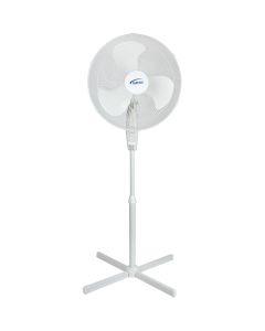 16" Commercial Oscillating Pedestal Fan, 3-Speed