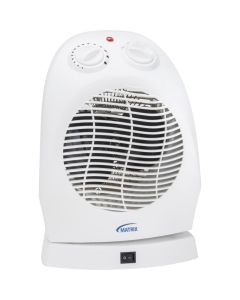 Portable Electric Convection Fan Heater, 5200 BTU