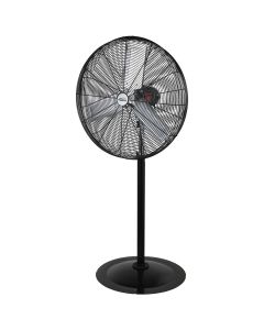 Heavy-Duty 30" Oscillating Pedestal Fan, 3-Speed Industrial