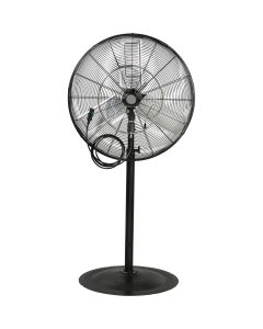 30" Heavy-Duty Waterproof Misting Oscillating Pedestal Fan