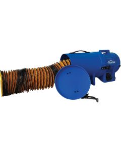8" Air Blower Kit, 25' Ducting, 1/4 HP, 816 CFM