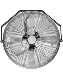 18" Industrial Workstation Fan, 3-Speed, 120V, Black