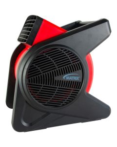 Industrial Blower Fan with Dual Outlets, 3-Speed — Dimensions: 11.8" L x 14.4" W x 14.4" H, Weight: 13 lbs. (5.9 kg), Power R