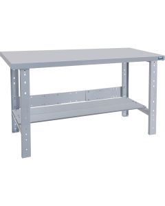 Industrial Workbench, 72" W x 30" D, 2500 lbs Capacity