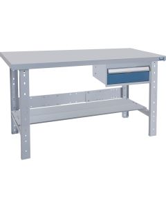 Industrial Workbench, 72" W x 30" D, 2500 lbs Capacity