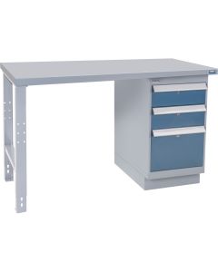 Industrial Workbench, 60" D x 24" W, 1000 lbs Capacity