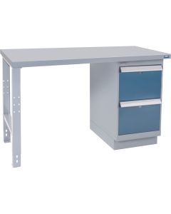 Industrial Workbench, 24" W x 60" D x 34" H, 1000 lbs Capacity