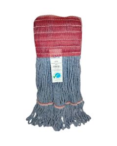 Loop Style, Wide-Band Mop Head, Antimicrobial/Floor Finishing/Specialty, Cotton/Rayon/Synthetic, — Supply Solution