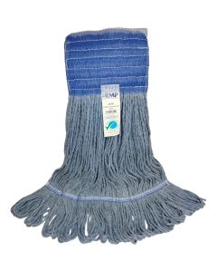 Wide-Band Mop Head, Antimicrobial/Floor Finishing/Specialty, Cotton/Rayon/Synthetic, Loop Style — Supply Solution