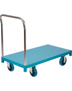 Heavy-Duty Platform Truck, 48" x 30", 1200 lbs, Rubber Casters
