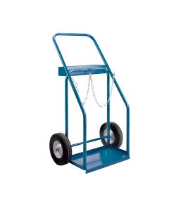 Gas Cylinder Cart, 1000 lbs, Semi-Pneumatic, 19"x10" Base