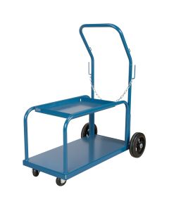 Mini-MIG Welding Cart, 1000 lbs, 18" x 36" Base, Rubber Wheels