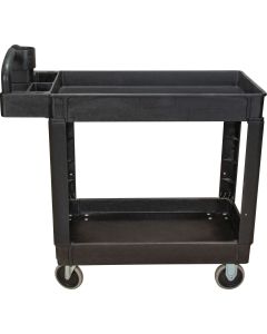 550 lbs. Capacity 2-Tier Utility Cart, 17-1/8" x 33-1/2"