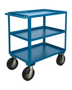 3-Tier Outdoor Shelf Cart, 18" x 33", 1200 lbs Capacity