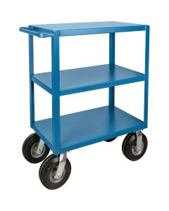Outdoor 3-Tier Shelf Cart, 18" W x 33" D, 1200 lbs Capacity