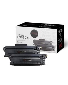 Premium Tone Laser Toner Cartridge - Box - Alternative for Brother TN830XL - Black — Supply Solution
