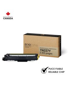 Remanufactured Brother TN227Y Yellow Toner Cartridge
