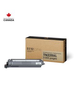 Ecotone Toner Cartridge - Remanufactured for Brother TN229XL - Black — Supply Solution