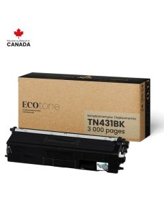 Cartouche de Toner Noir Brother TN431BK Remise à Neuf