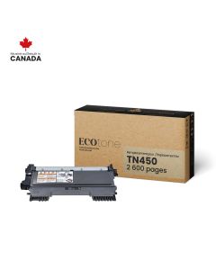 EcoTone Toner Cartridge - Remanufactured for Brother TN450 - Black — Supply Solution