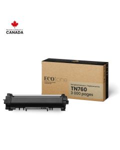 Remanufactured Brother TN760 Black Toner Cartridge