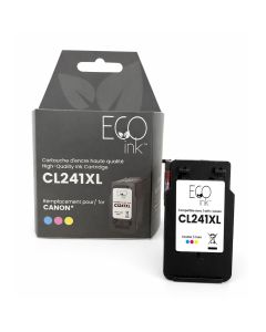 Eco Ink Ink Cartridge - Remanufactured for Canon CL241XL - Color — Supply Solution